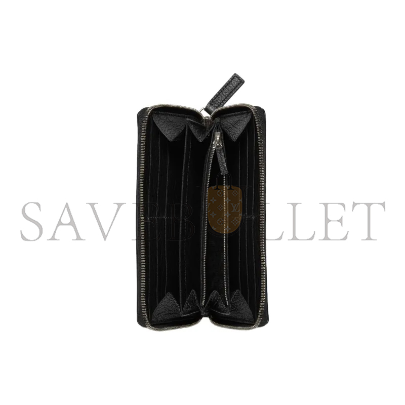 GUCCI GRAINED LEATHER WALLET 800180 (19*10.5*2cm)